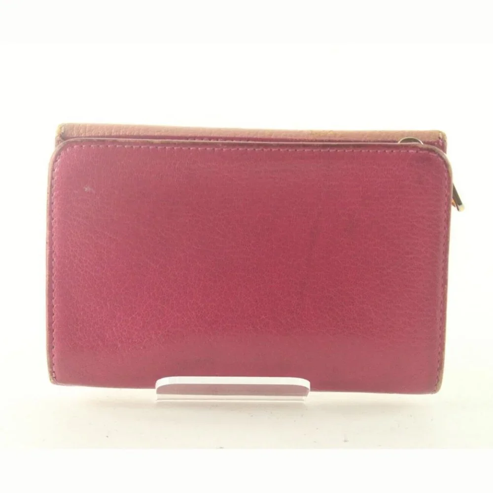 MIU MIU Pink Two Card Holder Wallet 1MIU83K